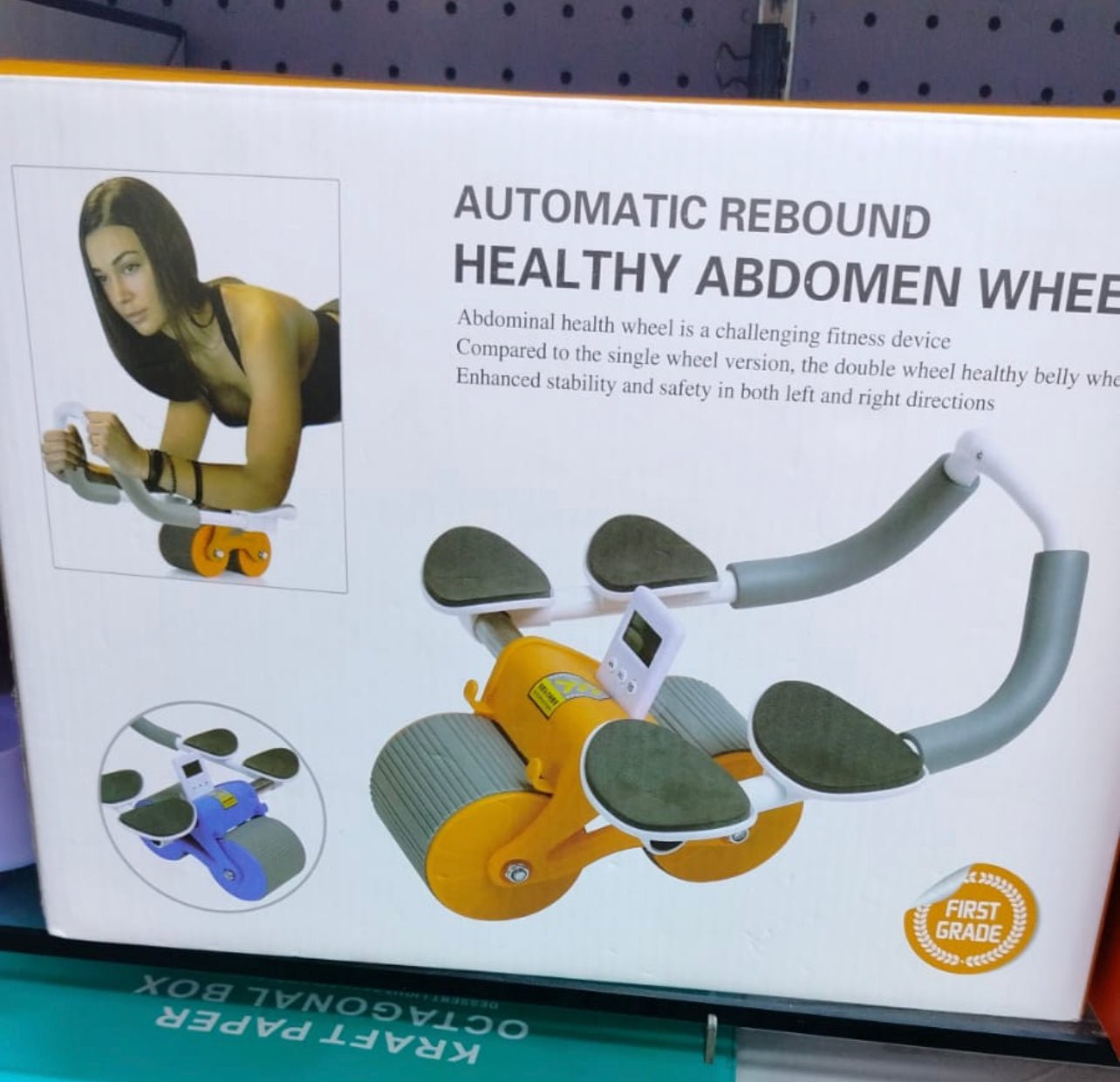 Auto Rebound Abs Wheel